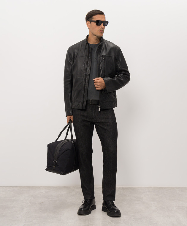 Trussardi Чорні джинси з патчем P407H704792NMJ370D70 зображення 2