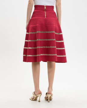 Balmain Рожева спідниця GF0LD545KJ75