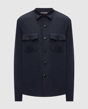 Canali Синя сорочка AE0557431019
