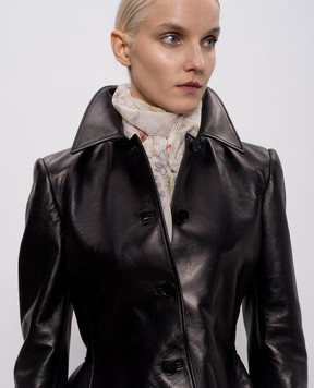 Alexander McQueen Бежева хустка Spider з принтом 8591203060Q