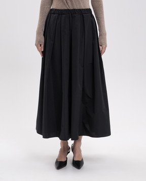 Max Mara Weekend Черная юбка миди IEFEBO WKIEFEBO