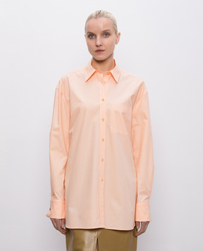 Khaite Помаранчева сорочка Newton 2468195