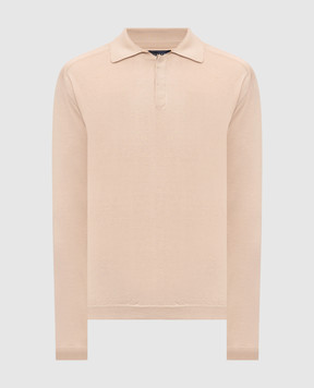 Sease Бежеве поло з довгими рукавами KP048XG106