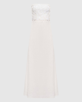 Ermanno Scervino Life Сукня максі кольору айворі з льону D484Q304ZQRI