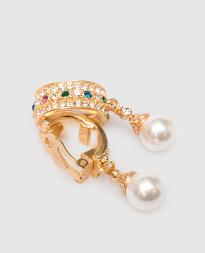 Grefi Золотые серьги-клипсы Aida 17137