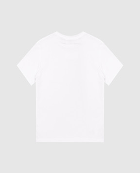 Maison Margiela MM6 Дитяча біла футболка з емблемою M61022MM04I