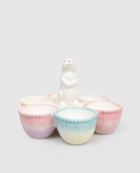 Palais Royal Керамічна підставка для яєць з великоднім кроликом 38492