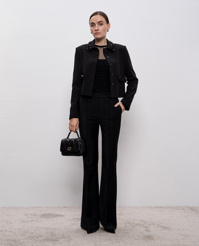 Twinset Черный жакет с логотипом 252TT2230