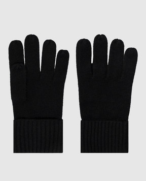 Herno Черные перчатки из кашемира GUA00004D71047