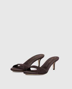 Babe Pay Pls Замшевые коричневые мюли 274503ZA