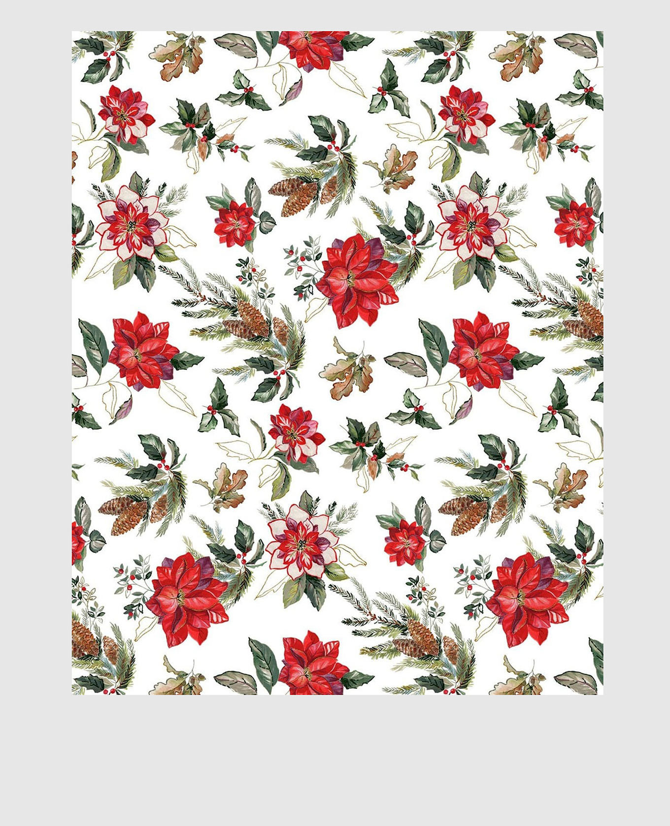 

Скатерть ETOILE из льна, Белый, Скатерти