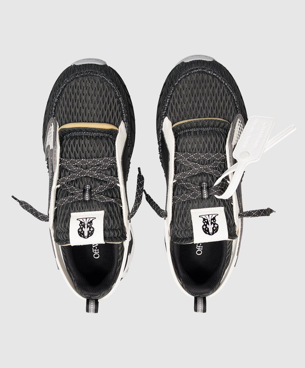 Off-White Черные кроссовки Space Memo OF05804001 изображение 4