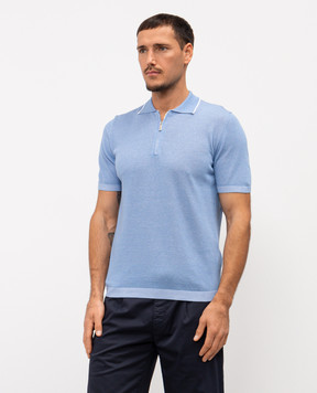 MooRER Блакитне поло COTY COTYVCR