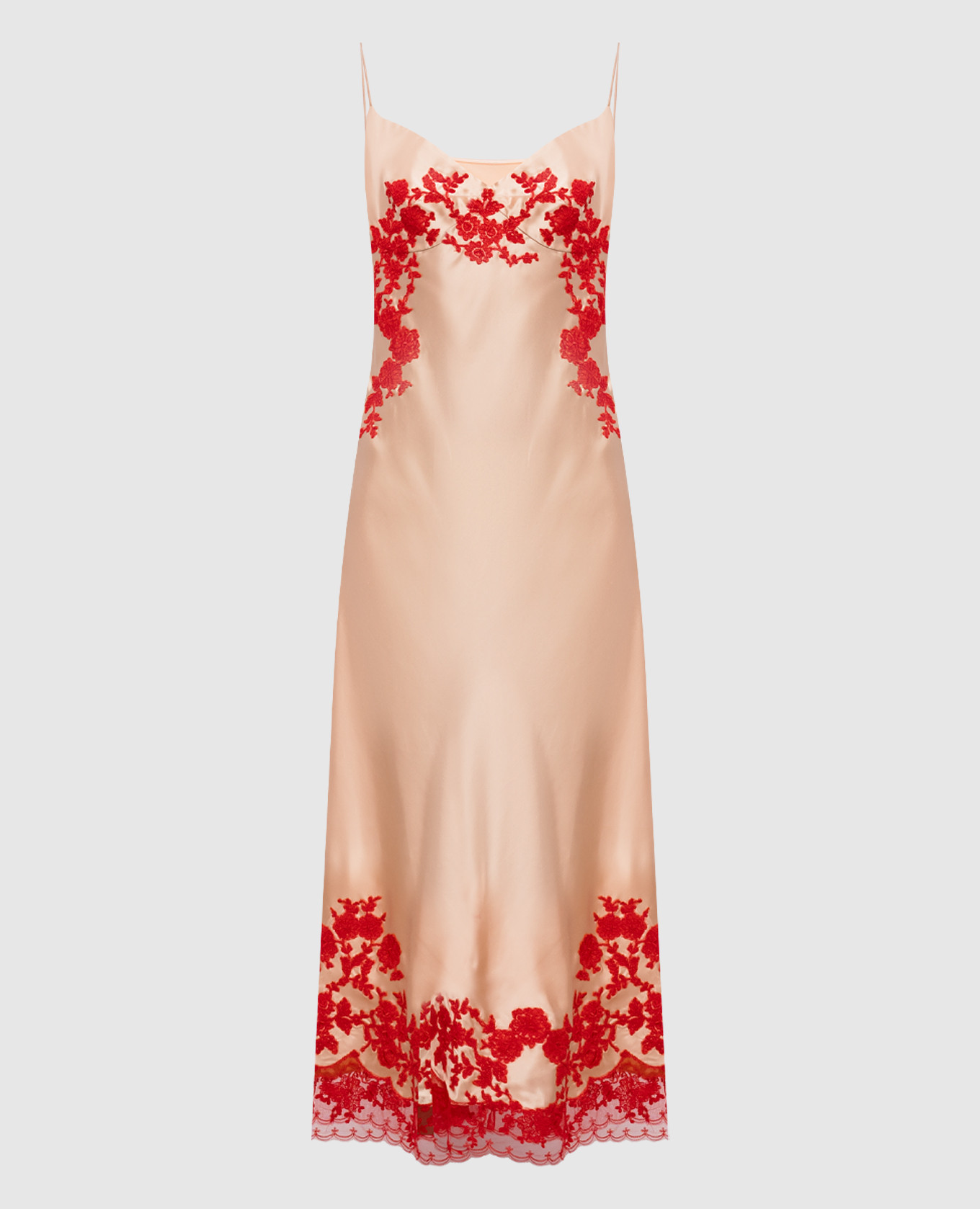 

Оранжевое платье с кружевом, Оранжевый, Повседневные платья