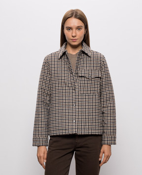 Woolrich Пуховая куртка в клеточку CFWWOS2028FRUT3046