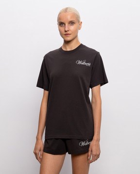 Sporty & Rich Коричневая футболка Soho TO119711083BR29