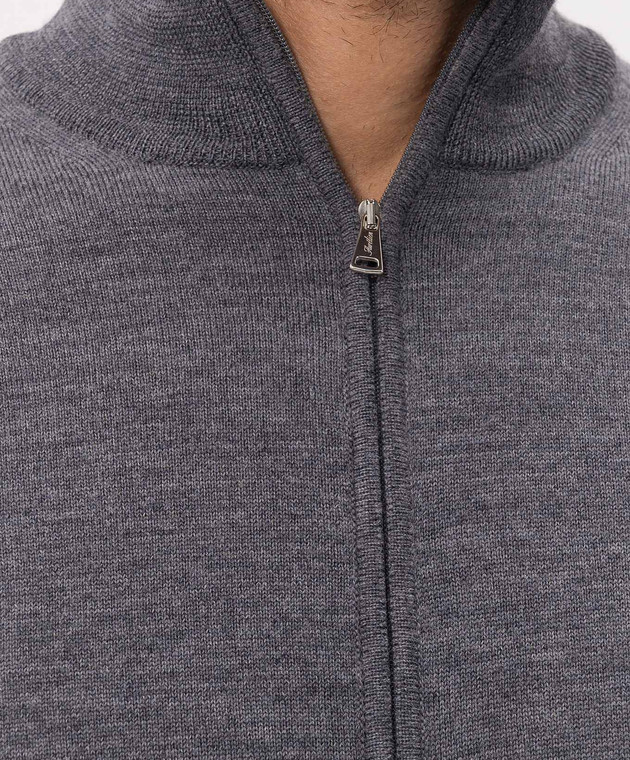 Cashmere&Whiskey Сірий кардиган 97396 зображення 5