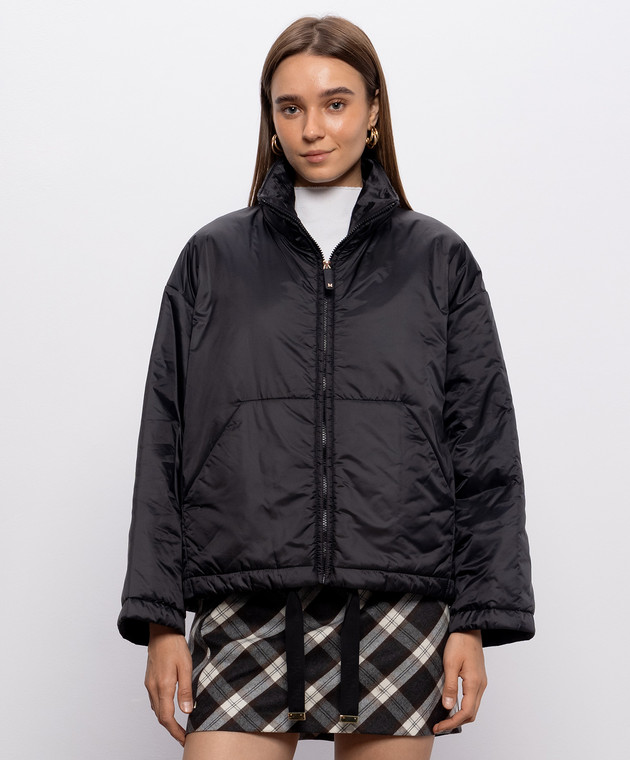 Max Mara Черная куртка CRISTINA MTCCRISTINA изображение 3