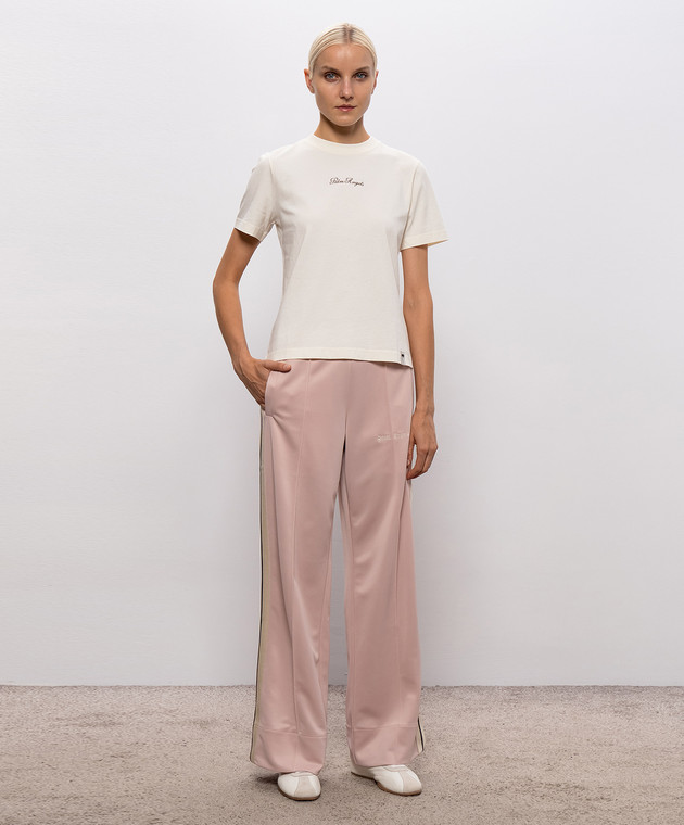 Palm Angels Розовые спортивные штаны PAWCJ005FB001 изображение 2