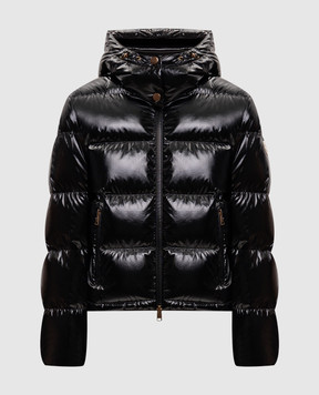 Moncler Черный укороченный пуховик Niveole L20931A00031597EU
