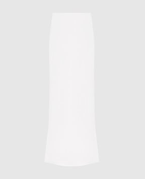 Brunello Cucinelli Біла спідниця максі з льоном MH126G3396