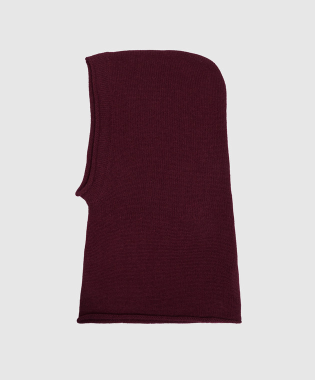Allude Бордовий капор з кашеміру 26511225