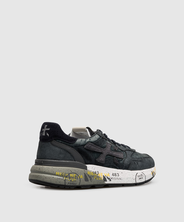 Premiata Синие комбинированные кроссовки Mick 0.1 MICK01 изображение 3