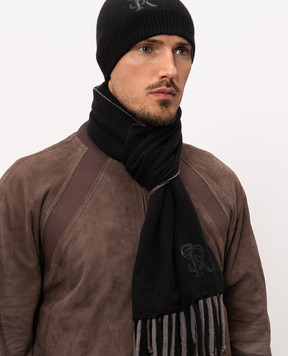 Stefano Ricci Двухсторонний шарф из кашемира K606040SCIF26305