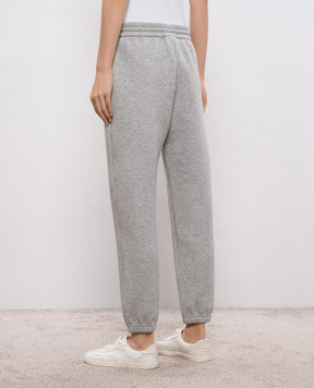 Mackage Серые меланжевые джоггеры NEV-R с фактурным логотипом NEVR