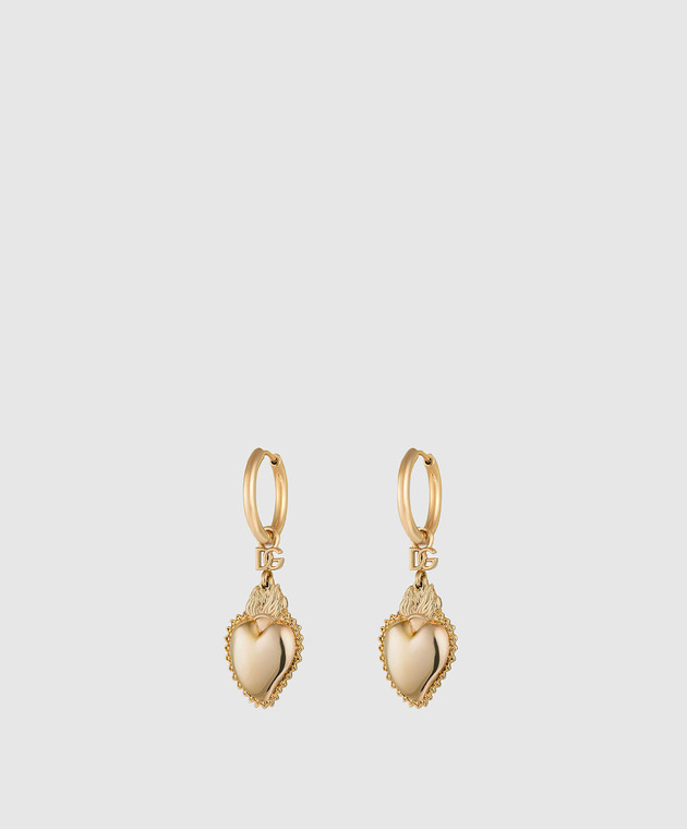 Dolce&Gabbana серьги в форме сердца WES8S1W1111 изображение 3