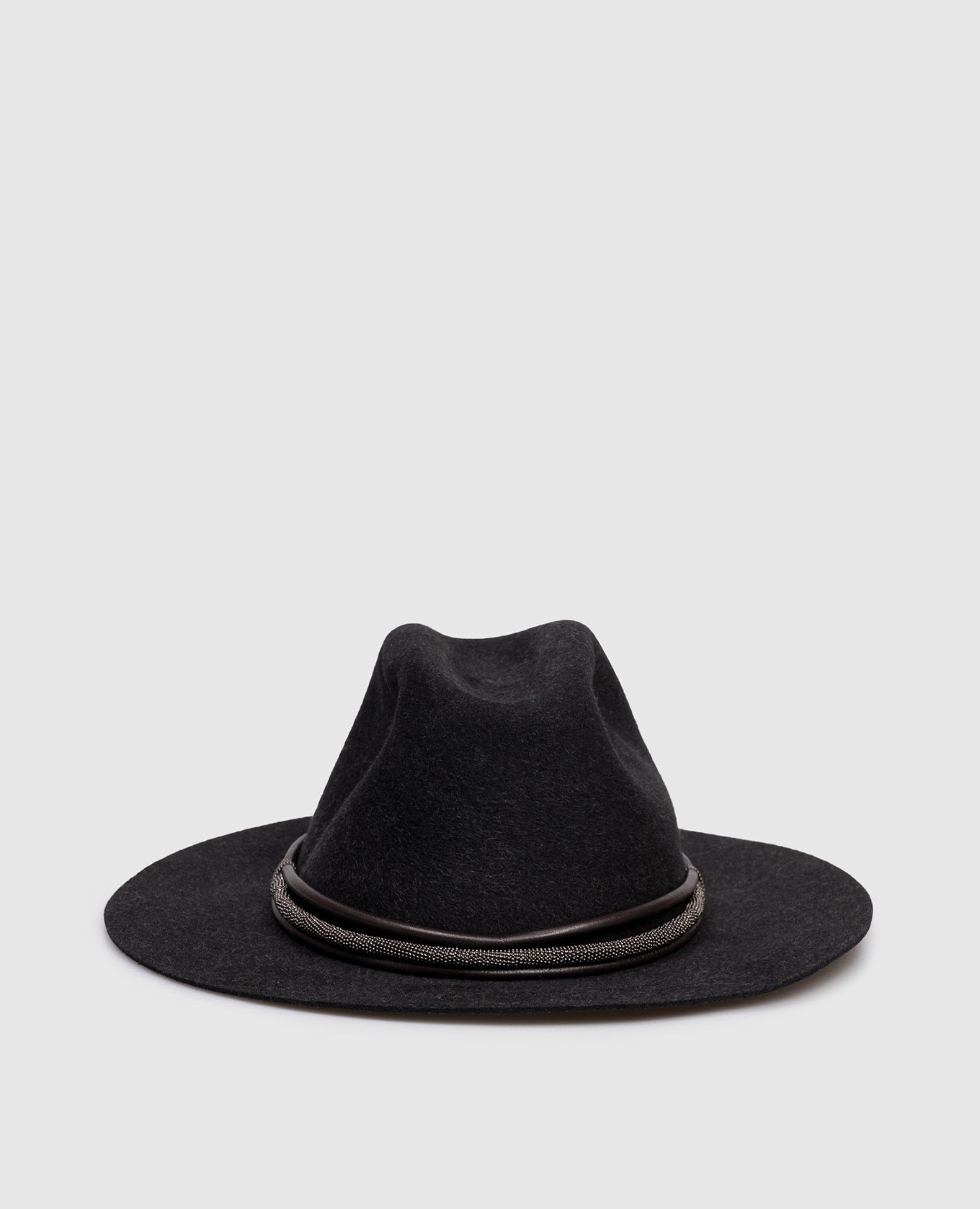 

Черная шляпа из войлока кролика, Черный, Шляпы