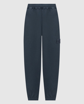 Stone Island Сині джогери з патчем логотипа L1S156200008S0F42