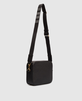 Thom Browne Черная кожаная сумка с логотипом UAG188AL0090