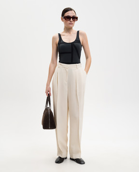 Toteme Бежеві штани 252WRB0289FB0459