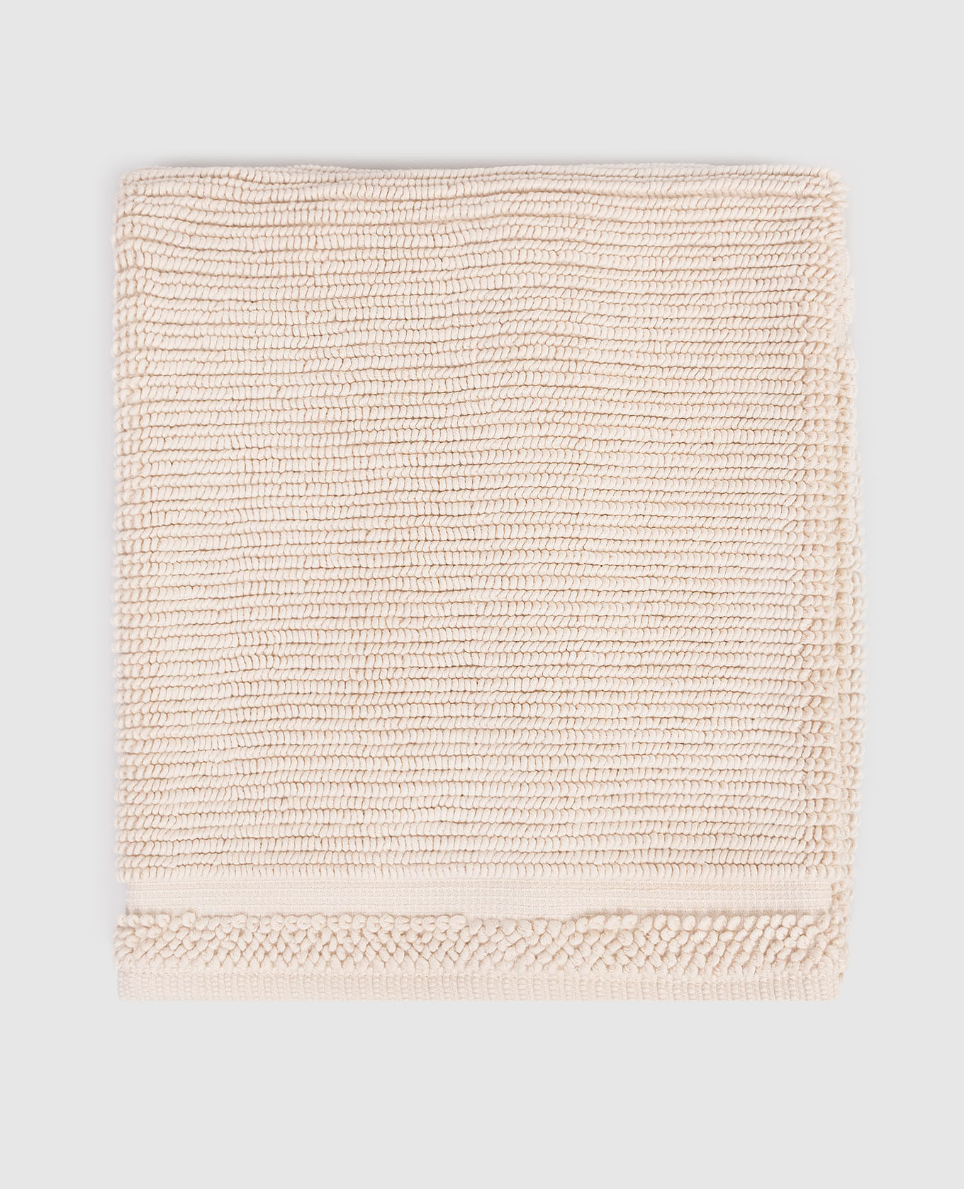 Бежевый коврик для ванной комнаты Raya