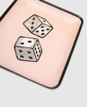 Les Ottomans Декоративна рожева таця Cubes IVP22