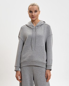 Max & Co Сіре худі з логотипом MCODANCING