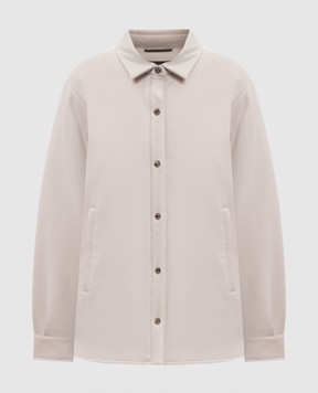 MooRER Бежева куртка з вовни та кашеміру KINSALE KINSALELS9