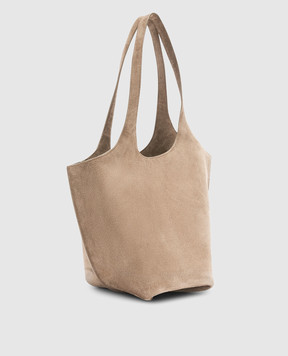 The Attico Бежевая сумка с логотипом 260WAH00062LBT007AA