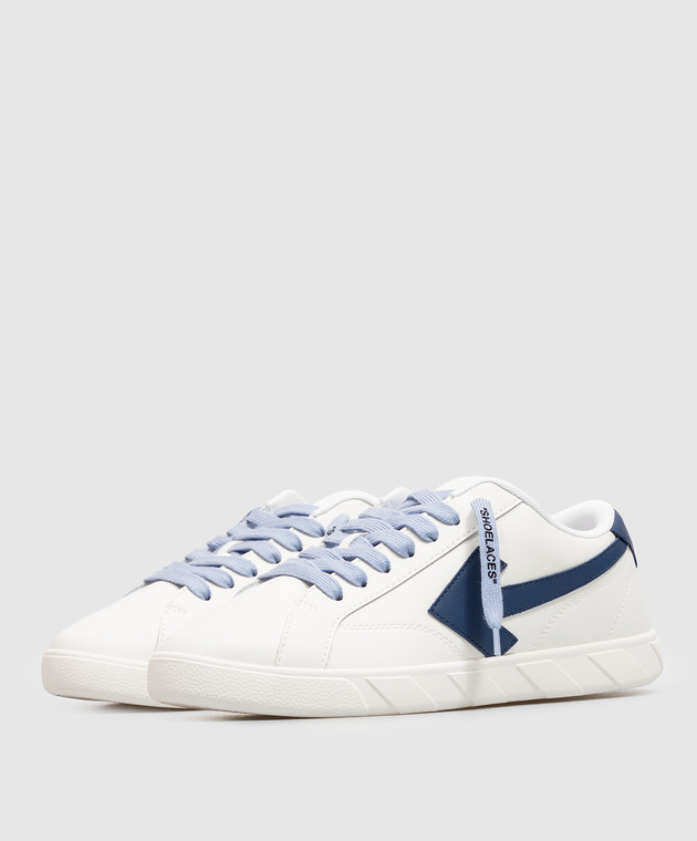 Off-White Детские белые кроссовки End of Play OF06462430 изображение 2
