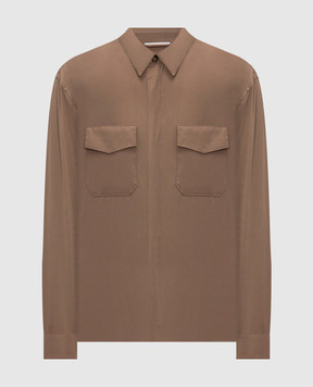 Canali Коричнева сорочка AV0597131021