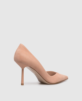 Le Silla Розовые замшевые туфли Vivienne 4216D080BXPPVEP