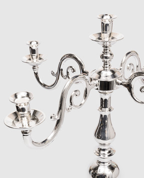 Broggi 1818 Сріблястий підсвічник Ambasciata на п'ять свічок 3100218537