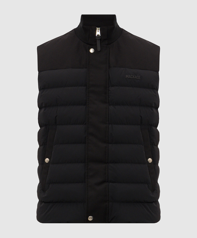 Mackage Черный пуховый жилет BRODY BRODYZ