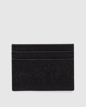 Dolce&Gabbana Черный кожаный картхолдер Dauphine BP0330AG219