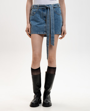 The Attico Синя джинсова спідниця міні 260WCR00154DDD116AA