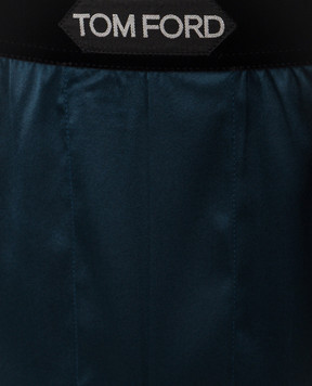 Tom Ford Сині труси-боксери із шовку T4LE41010