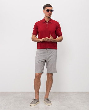 Stefano Ricci Сірі шорти з вовни M1T6100331W0012U