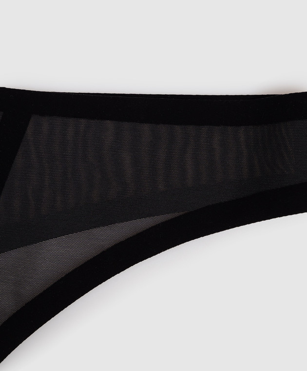 Wolford Черные трусики-тонг 4W2313 изображение 3
