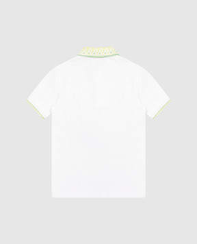 Casablanca Детское белое поло KSP26JTP37001GEXBC